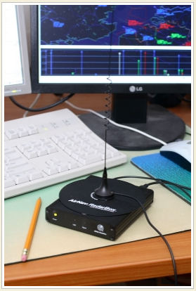 Radar Box and antenna - picking up your local transponder info.